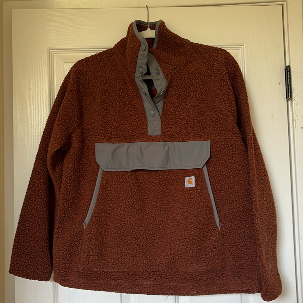 Carhartt Fleece Quarter Button Down